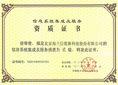 网络技术服务资质与荣誉 专业实力的权威见证